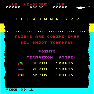 Tomahawk 777 (Revision 5) screen shot title